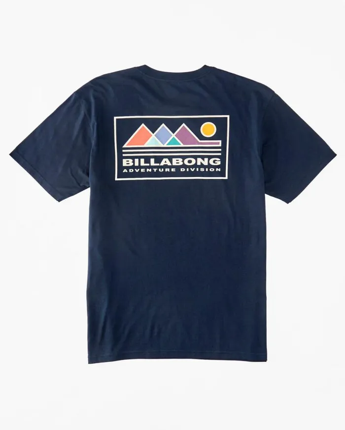 Mens Range TShirt Navy Billabong TShirts Mens Range TShirt Navy Billabong TShirts