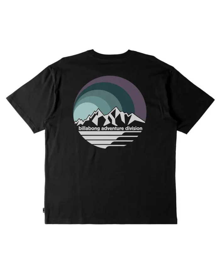 Mens Rockies TShirt Black Billabong TShirts