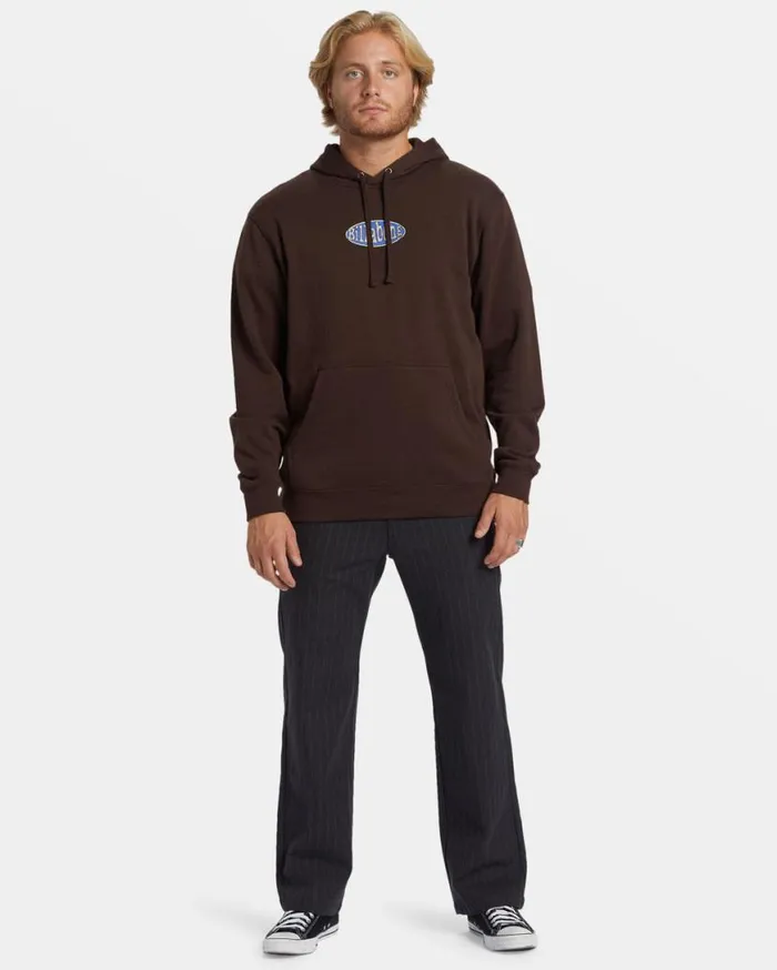 Mens Short Sands Hoodie Java Billabong Hoodies and Fleece