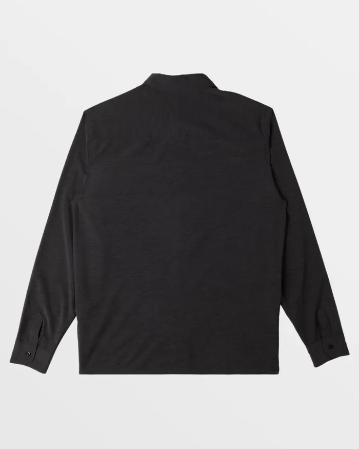 Mens Surftrek Long Sleeve Shirt Black Billabong Shirts Mens Surftrek Long Sleeve Shirt Black Billabong Shirts