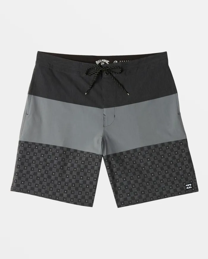 Mens Tribong Lo Tide 19034 Boardshorts Black Billabong Lo Tide Boardshorts