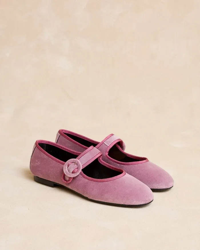 Merceditas Hebilla Grandea Lilac Women Polin Et Moi Flats Merceditas Hebilla Grandea Lilac Women Polin Et Moi Flats