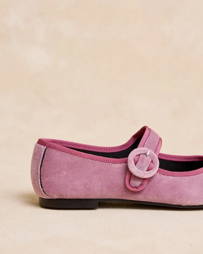 Merceditas Hebilla Grandea Lilac Women Polin Et Moi Flats Merceditas Hebilla Grandea Lilac Women Polin Et Moi Flats