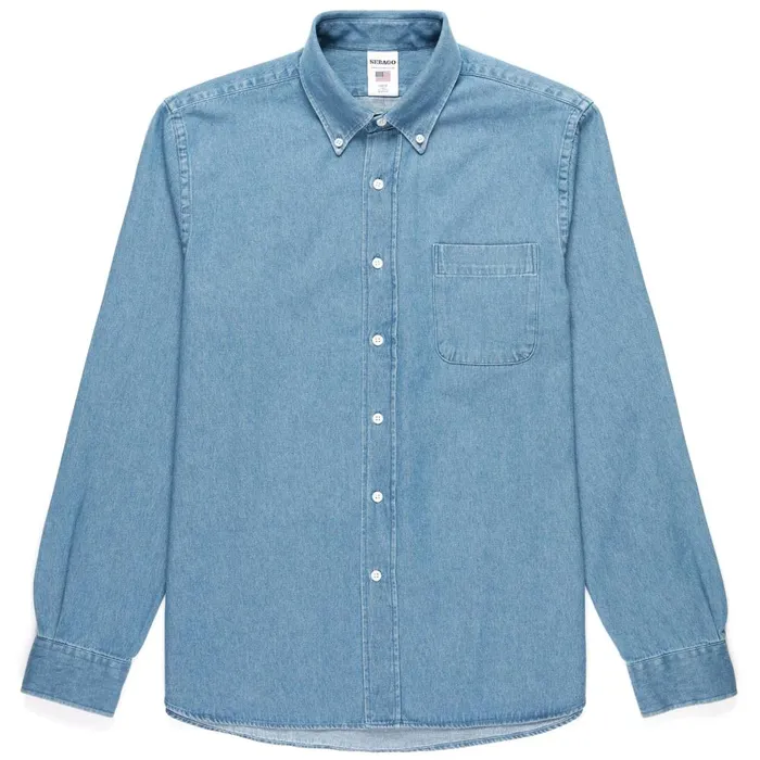 MERCER Blue MenWomen Sebago Shirts