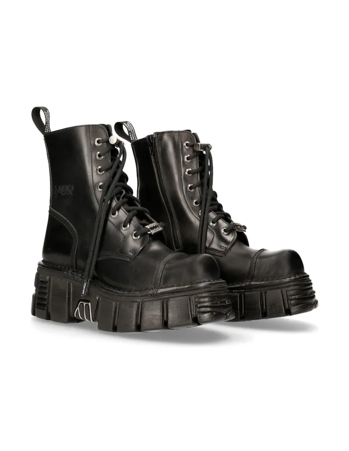 Metallic MNewmili083cC4 Boots New Rock WomenMen