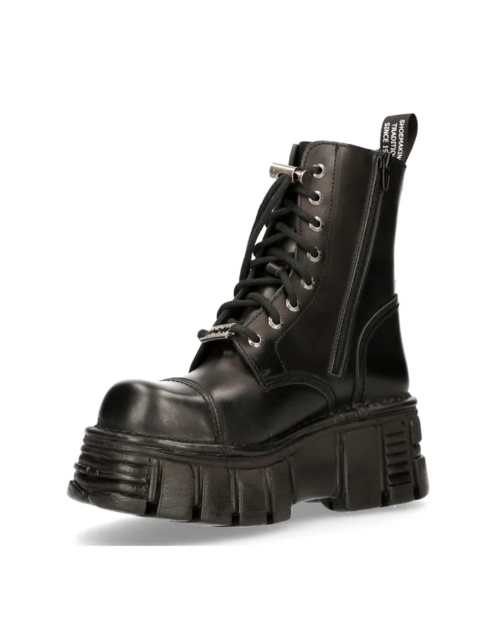 Metallic MNewmili083cC4 Boots New Rock WomenMen