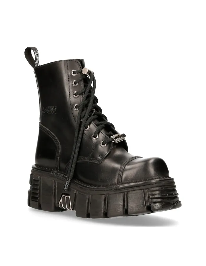 Metallic MNewmili083cC4 Boots New Rock WomenMen