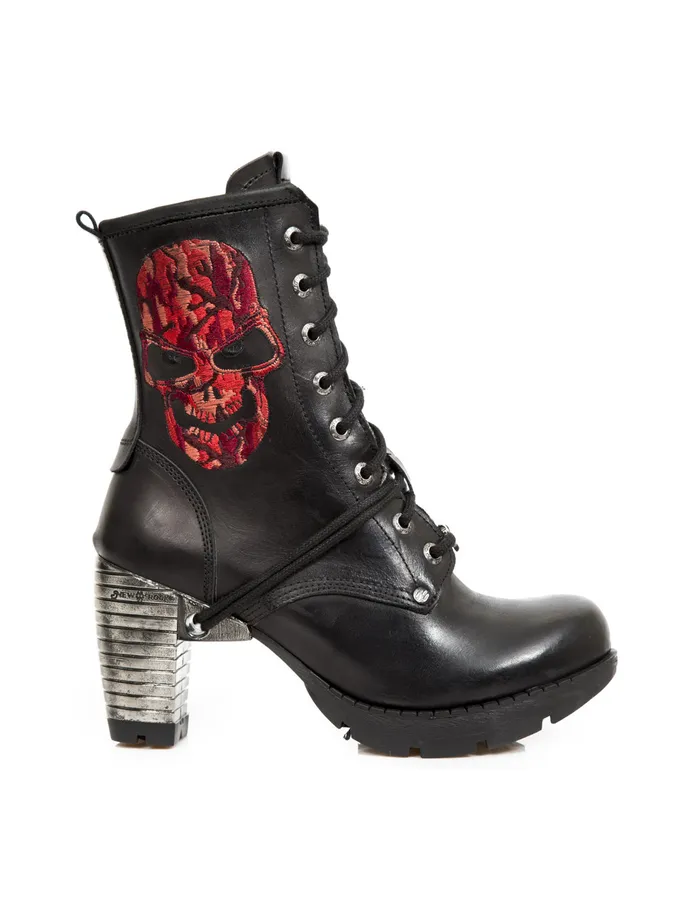 Military New Rock Women Ankle Boot Trail MTr080C1