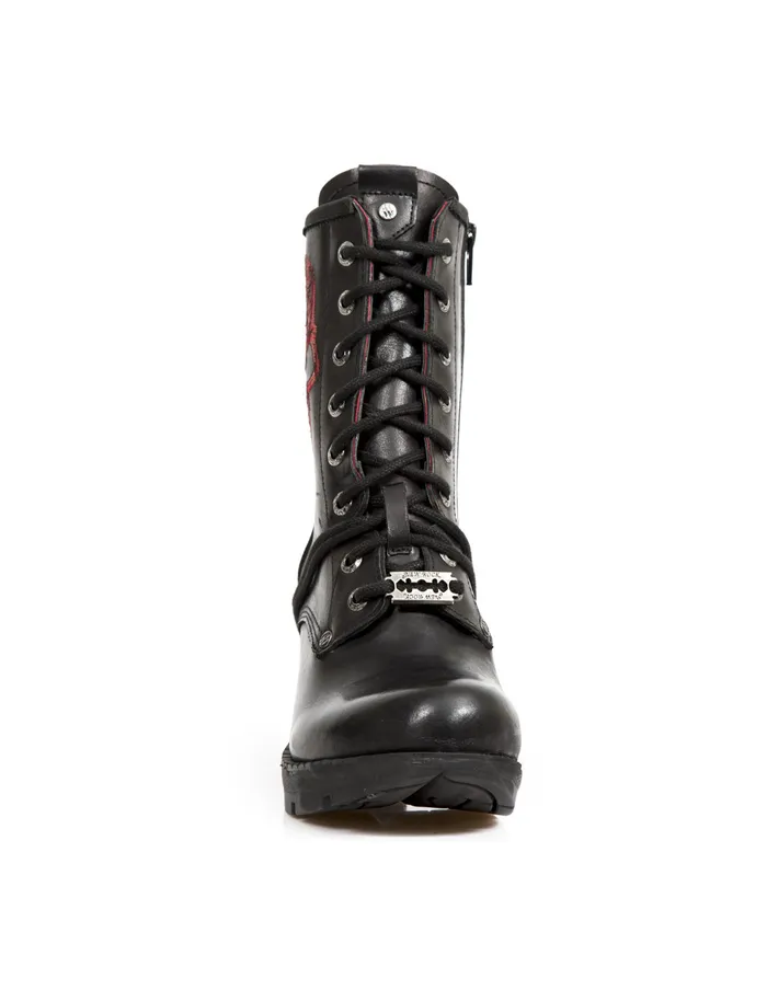 Military New Rock Women Ankle Boot Trail MTr080C1
