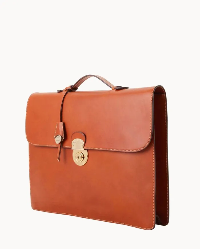 Mini Bags Women Dooney and Bourke Alto Small Gusset Briefcase Saddle Mini Bags Women Dooney and Bourke Alto Small Gusset Briefcase Saddle