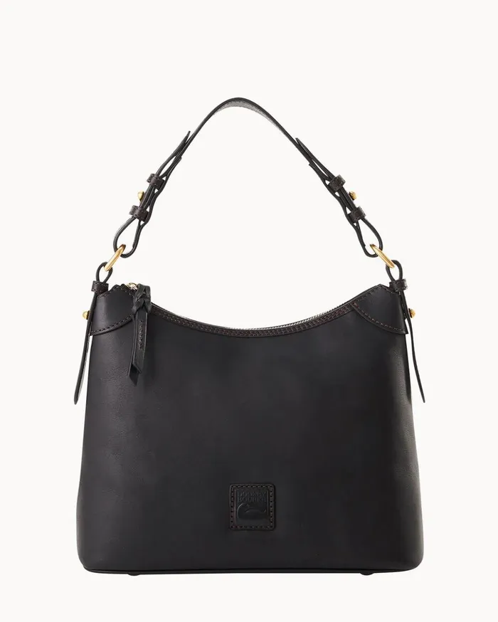 Mini Bags Women Dooney and Bourke Florentine Small Hobo Black Black