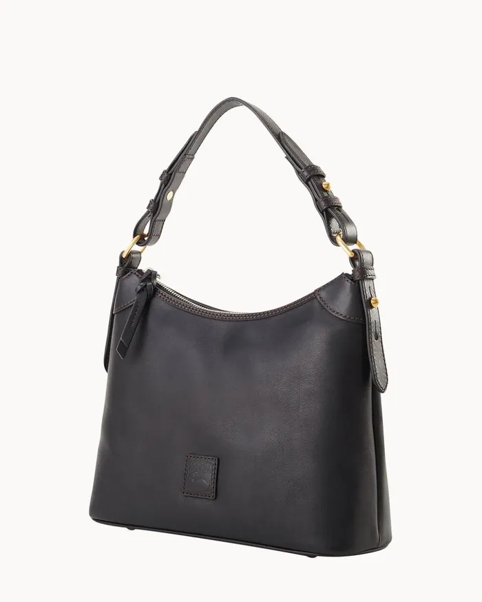 Mini Bags Women Dooney and Bourke Florentine Small Hobo Black Black