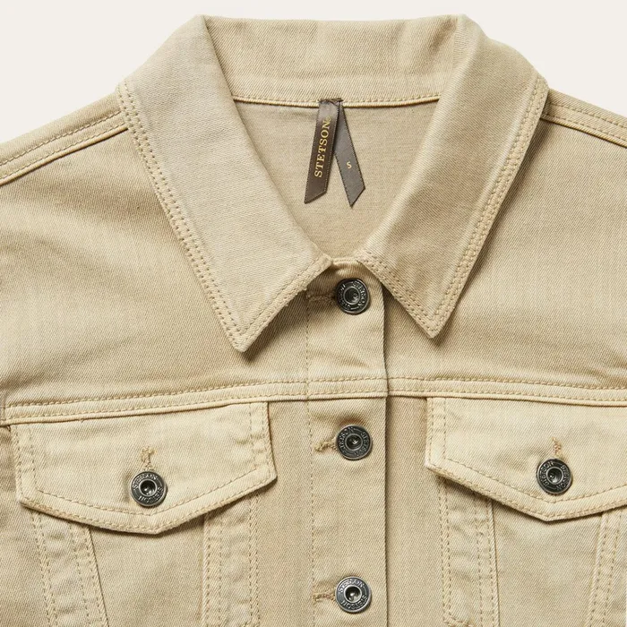 Mini Women Stetson Workwear Inspired Shirt Dress Tan