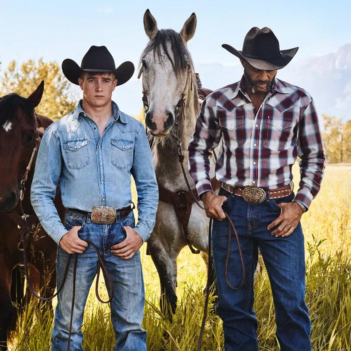 Modern Cut Men Stetson 1520 Fit Standard Straight Leg Jean Blue