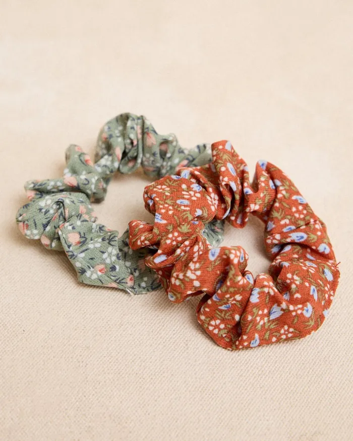 Moni Flower Hair Ties Pack Tile Women Polin Et Moi Hair Accessories