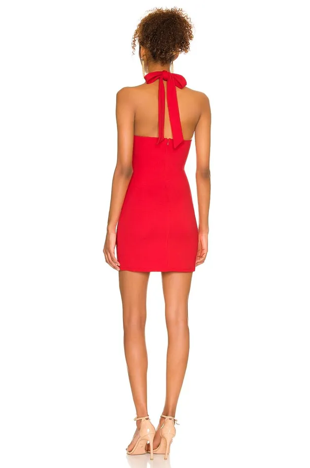 Monica Mini Dress Red Women Lovers Friends Dresses Monica Mini Dress Red Women Lovers Friends Dresses