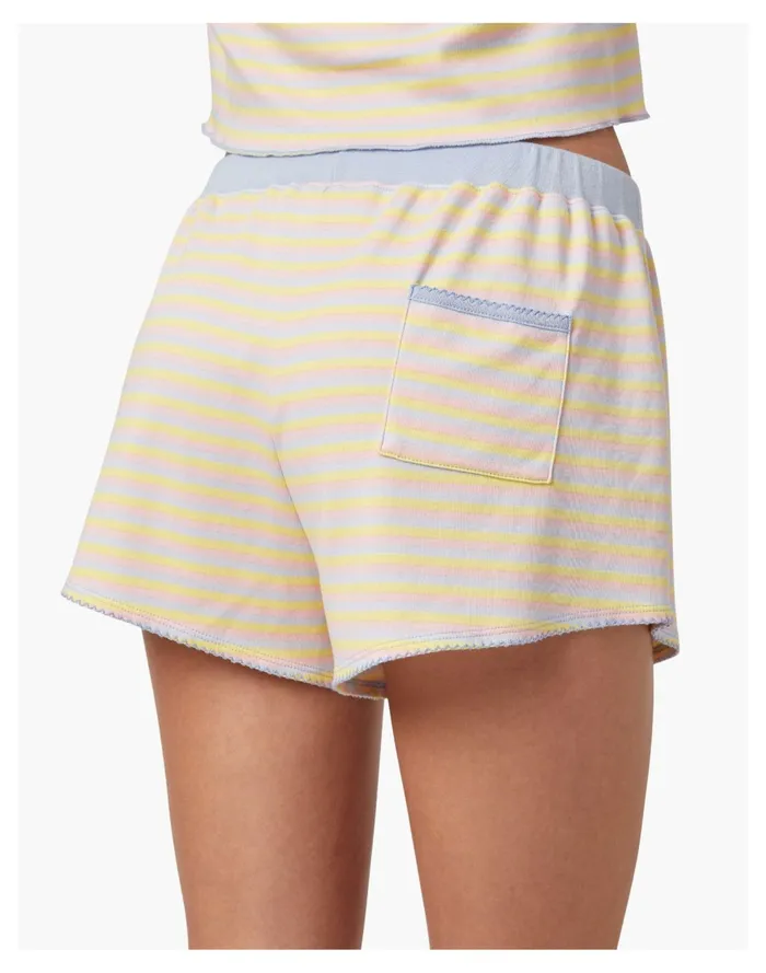 Morgan Lane TATE SHORT RAINBOW DREAM Multi Women Madewell Pajamas