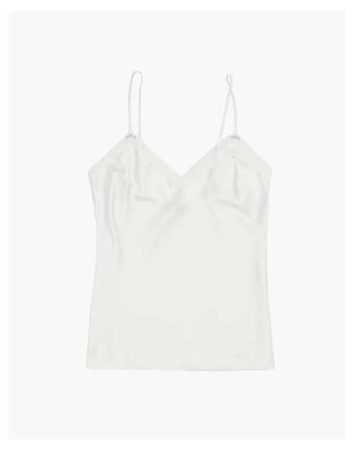 Morgan Lane ZOE CAMI White Women Madewell Pajamas Morgan Lane ZOE CAMI White Women Madewell Pajamas