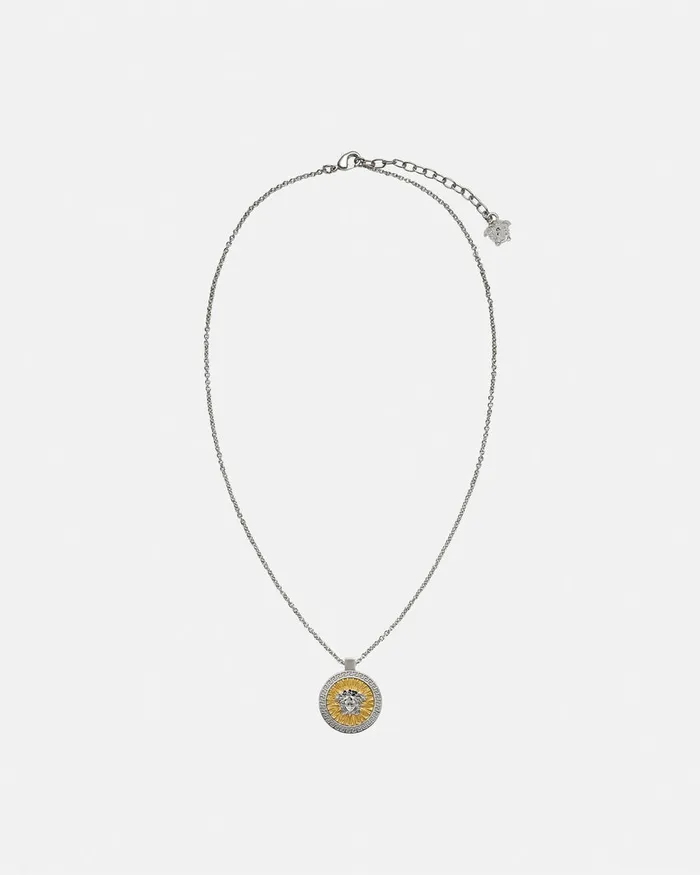 Necklaces WomenMen Versace Crystal Icon Necklace Silvergold