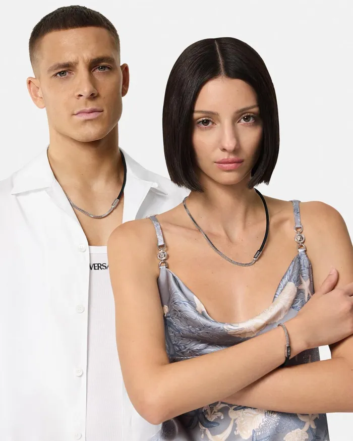 Necklaces WomenMen Versace Necklace Silver