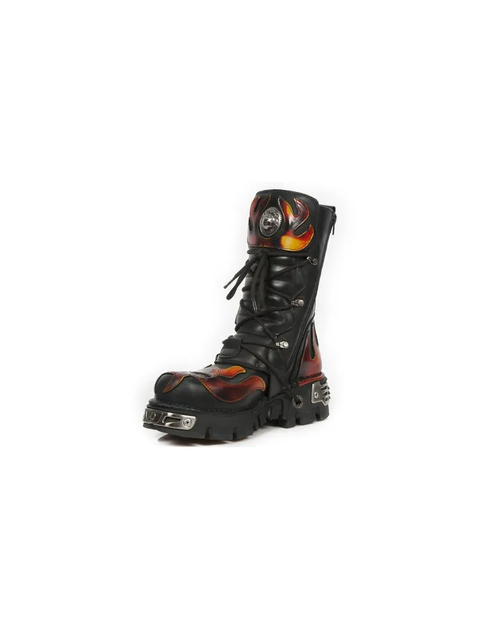 New Rock Boot Metallic M378C1 WomenMen Boots New Rock Boot Metallic M378C1 WomenMen Boots