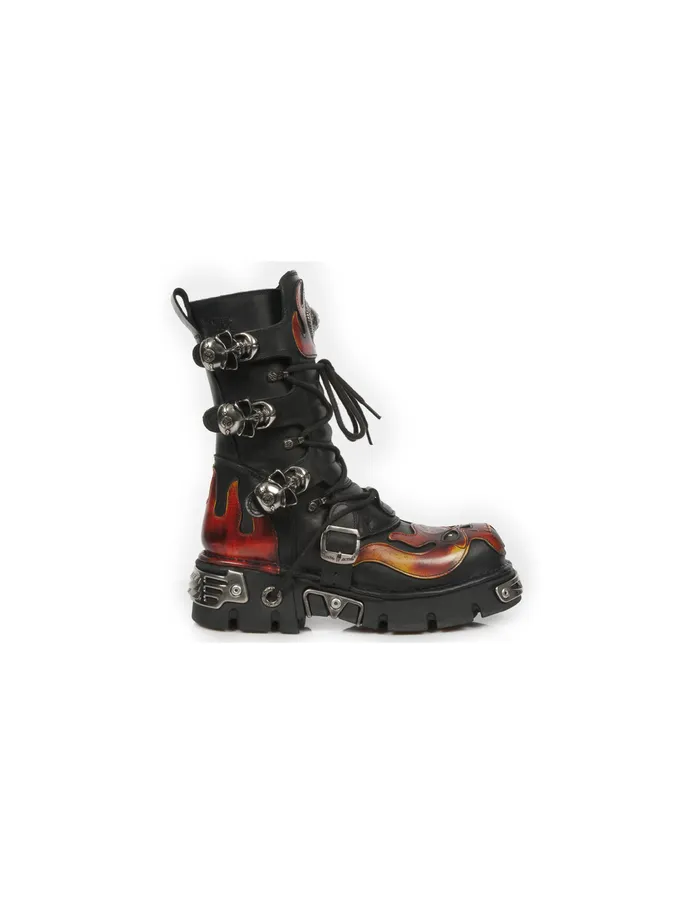 New Rock Boot Metallic M378C1 WomenMen Boots New Rock Boot Metallic M378C1 WomenMen Boots