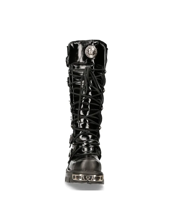 New Rock High Boot Metallic M314S6 WomenMen Boots New Rock High Boot Metallic M314S6 WomenMen Boots