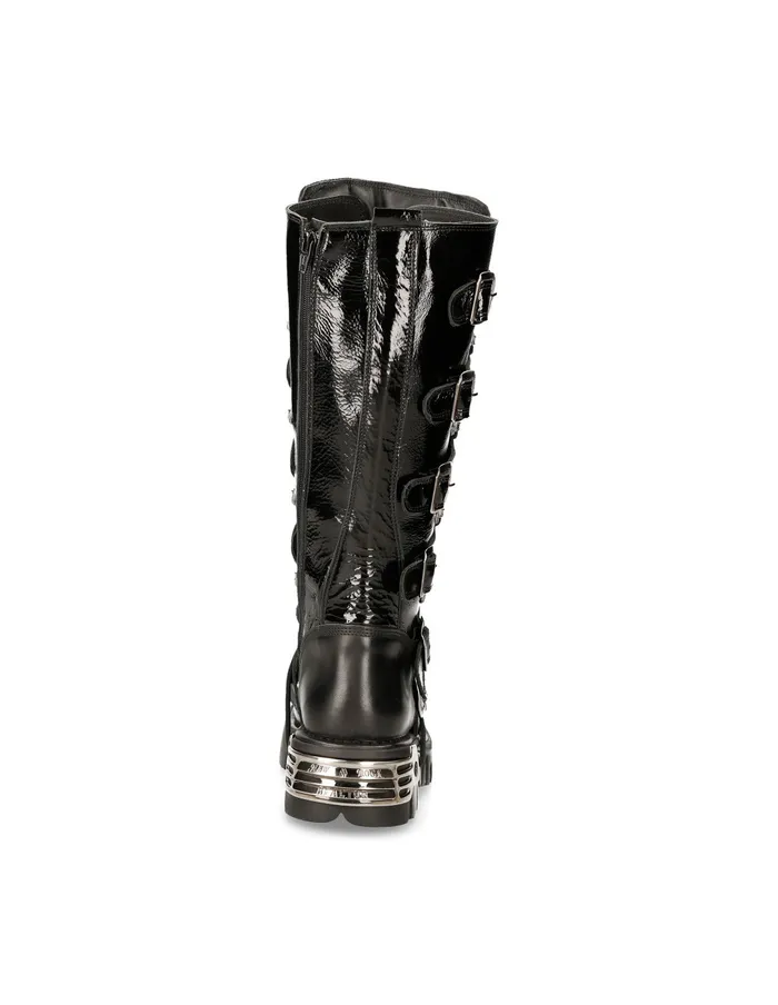 New Rock High Boot Metallic M314S6 WomenMen Boots New Rock High Boot Metallic M314S6 WomenMen Boots