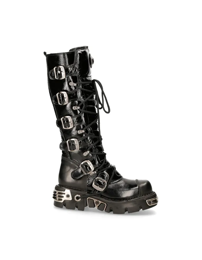 New Rock High Boot Metallic M314S6 WomenMen Boots New Rock High Boot Metallic M314S6 WomenMen Boots