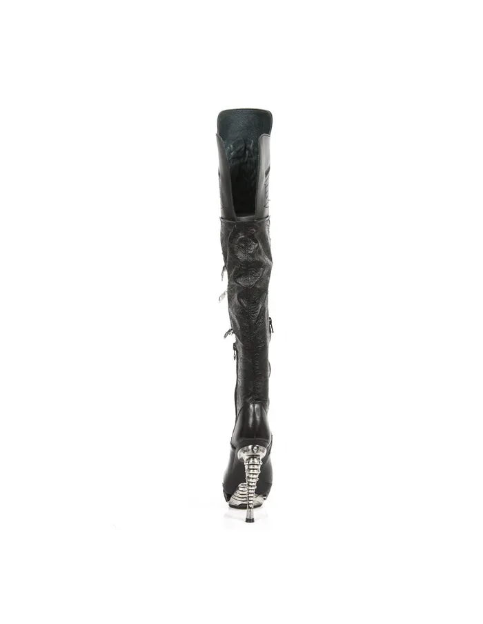 New Rock High Boot Punk MMag225C1 Women High Heels