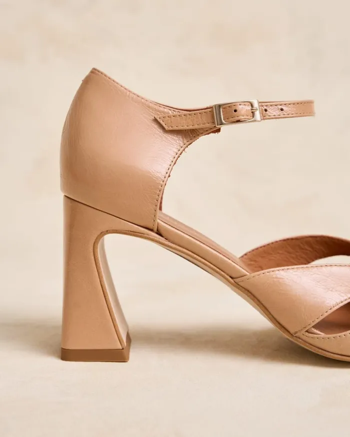 Nibe Heel Shoe Nude Women Polin Et Moi Heels Nibe Heel Shoe Nude Women Polin Et Moi Heels