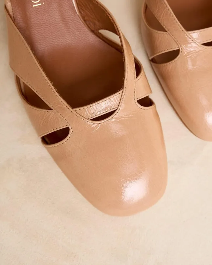 Nibe Heel Shoe Nude Women Polin Et Moi Heels Nibe Heel Shoe Nude Women Polin Et Moi Heels