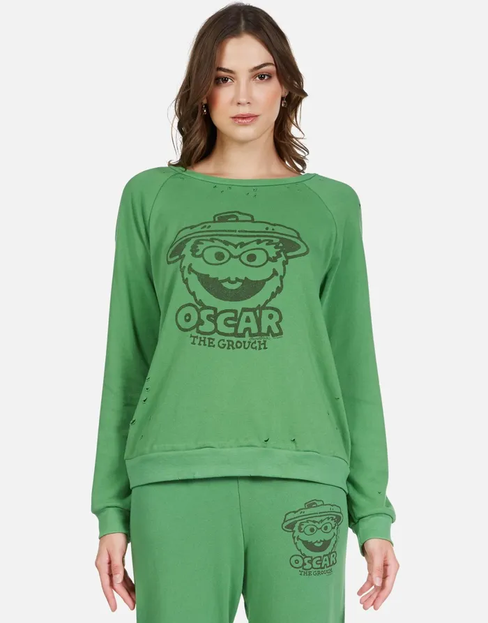Noleta Grouch Of The Year Leaf Green Women039s Lauren Moshi Long Sleeve