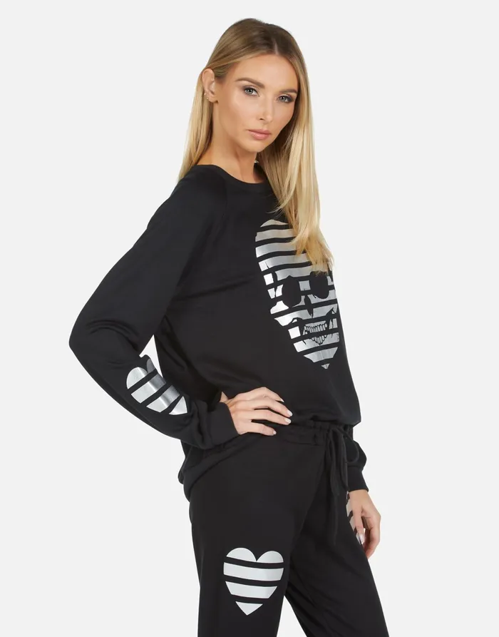 Noleta Stripe Skull Black Women039s Lauren Moshi Long Sleeve