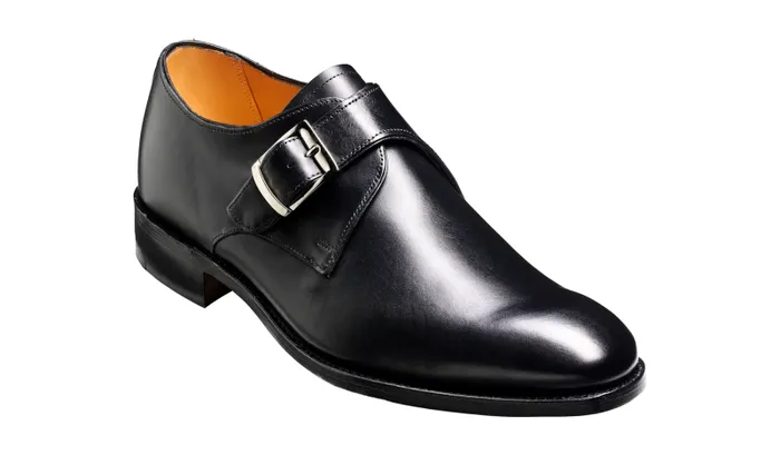Northcote 8211 Black Calf Mens Barker Shoes Mens Monk Straps