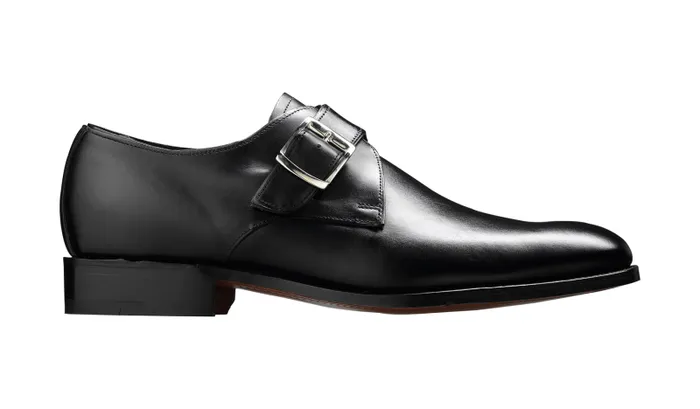 Northcote 8211 Black Calf Mens Barker Shoes Mens Monk Straps