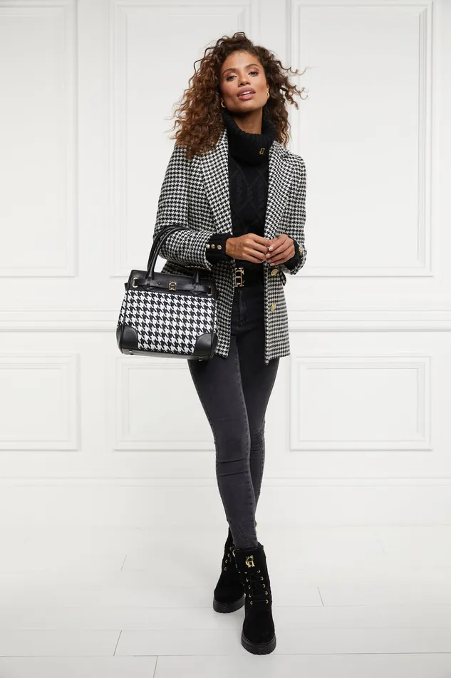 Noveli Cable Knit Black Women Holland Cooper Knitwear Noveli Cable Knit Black Women Holland Cooper Knitwear