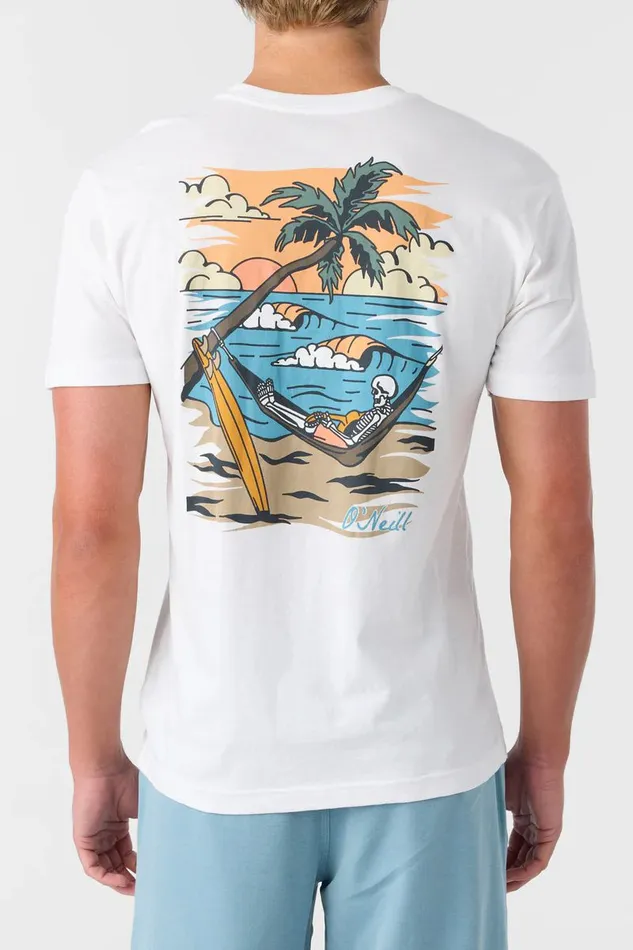 O039NEILL ALWAYS SUMMER STANDARD FIT TEE White Men Clothing