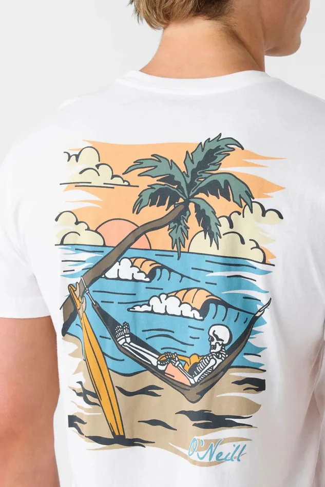 O039NEILL ALWAYS SUMMER STANDARD FIT TEE White Men Clothing