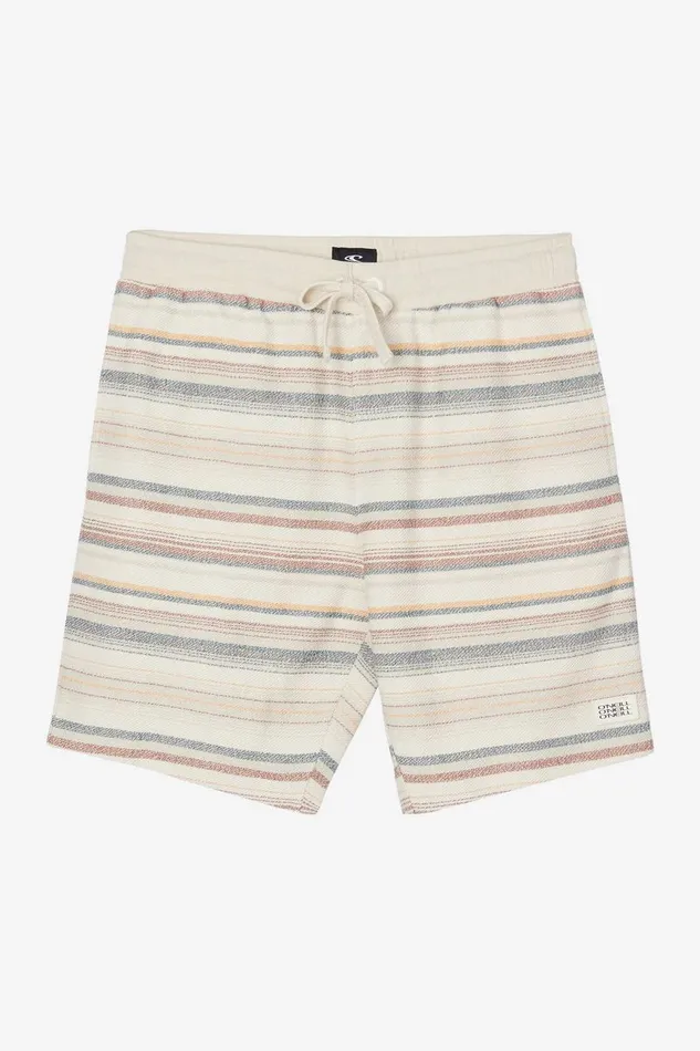 O039NEILL BAVARO STRIPE 18034 SHORTS Cream2 Men Clothing