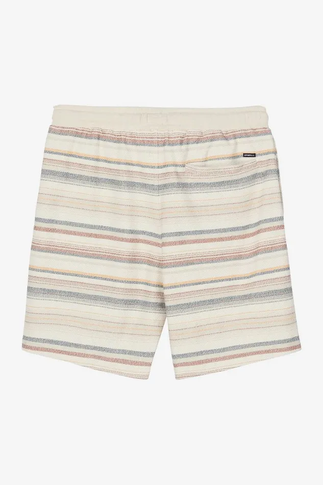 O039NEILL BAVARO STRIPE 18034 SHORTS Cream2 Men Clothing