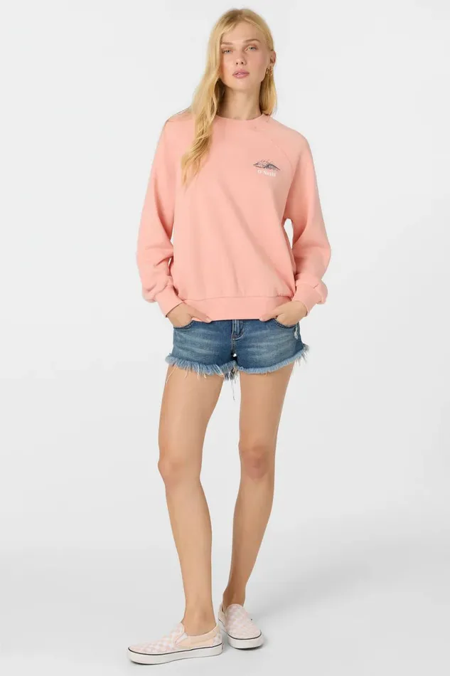 O039NEILL BOARDWALK CREWNECK FLEECE Women Collections