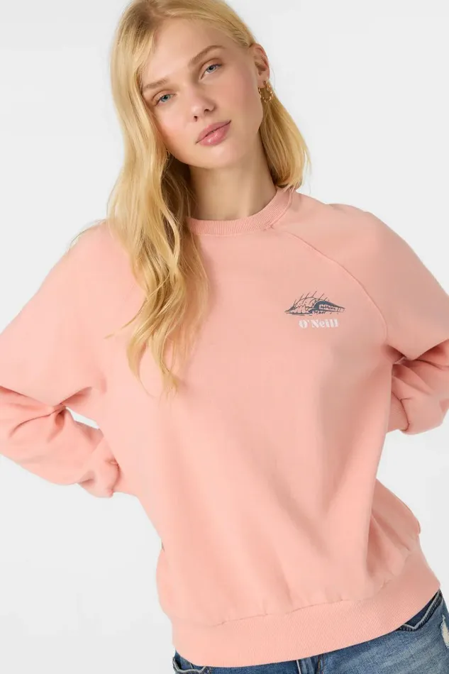 O039NEILL BOARDWALK CREWNECK FLEECE Women Collections