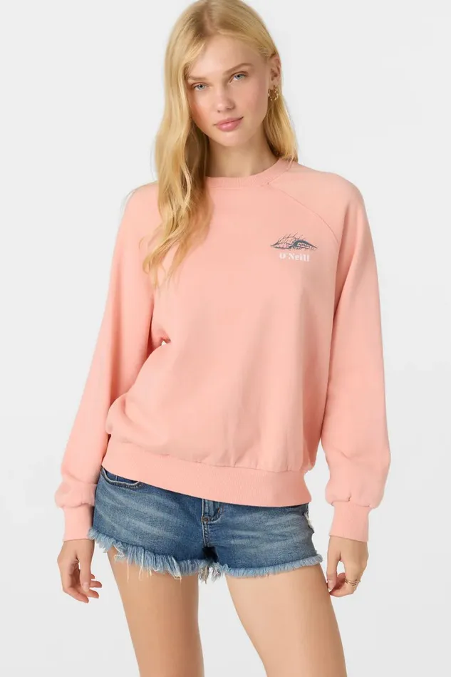 O039NEILL BOARDWALK CREWNECK FLEECE Women Collections