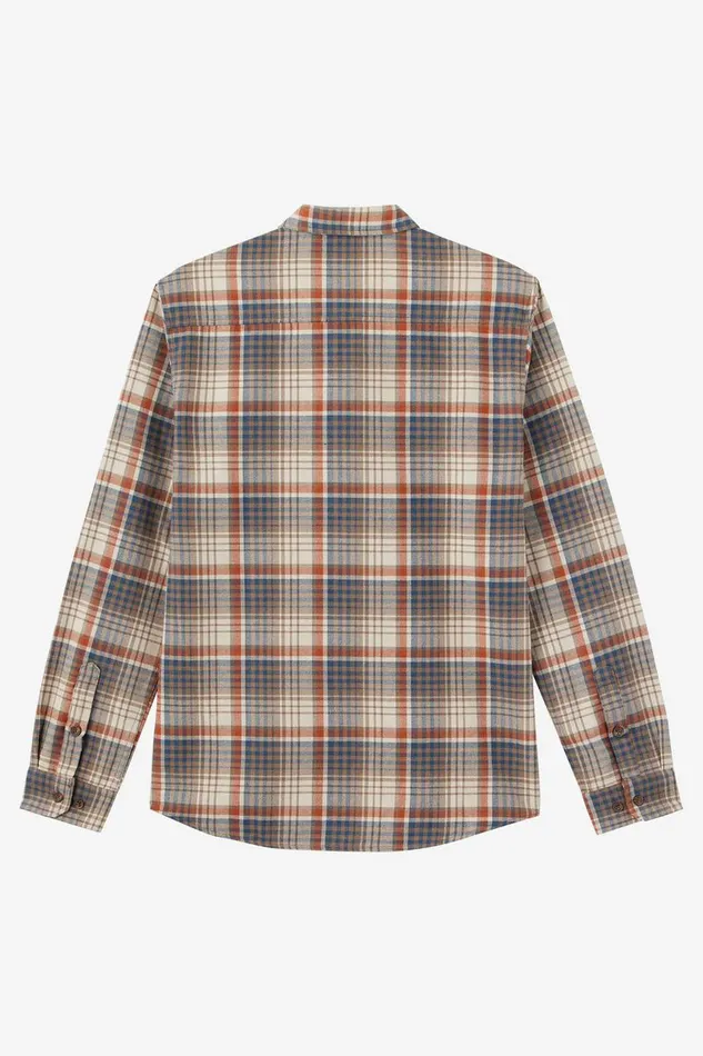 O039NEILL BOY039S WINSLOW FLANNEL LONG SLEEVE SHIRT Chocolate Chip Kids Boy039S Clothing