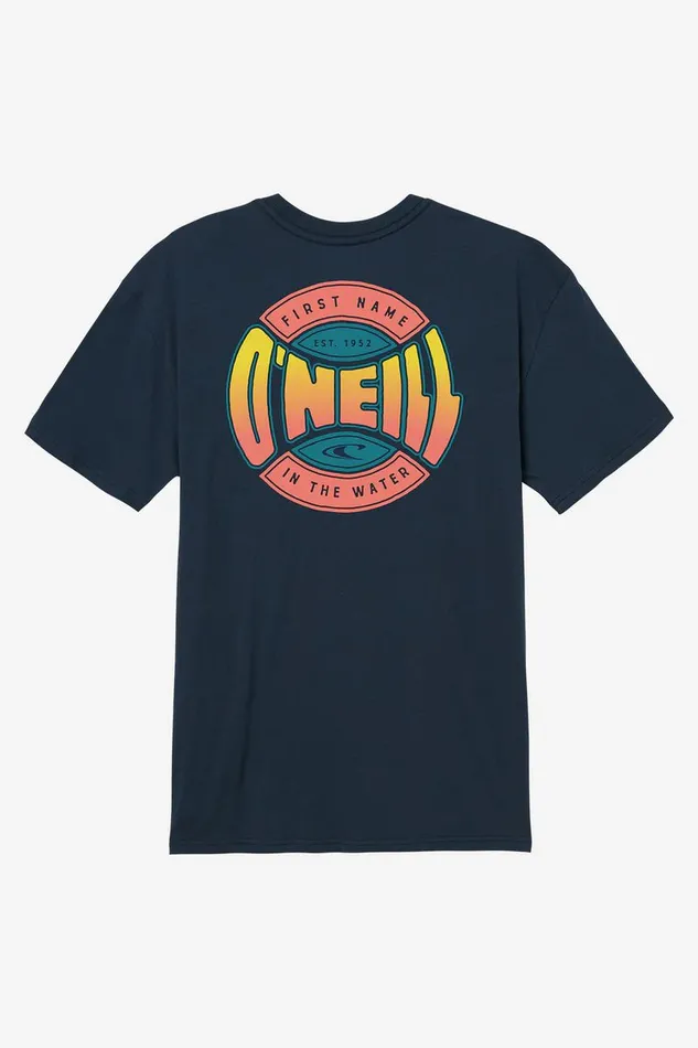 O039NEILL COIN FLIP STANDARD FIT TEE New Navy Men Clothing