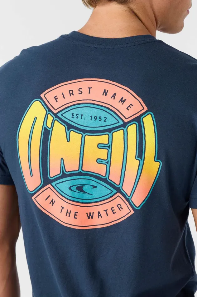 O039NEILL COIN FLIP STANDARD FIT TEE New Navy Men Clothing