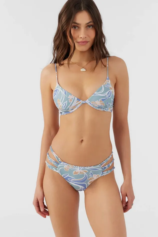 O039NEILL EMMY FLORAL HONOPU UNDERWIRE BIKINI TOP Canton Women Sale
