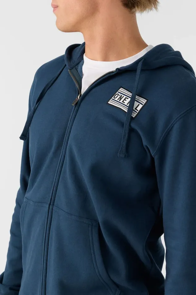 O039NEILL FIFTY TWO ZIP PULLOVER FLEECE Midnight Navy Men Clothing