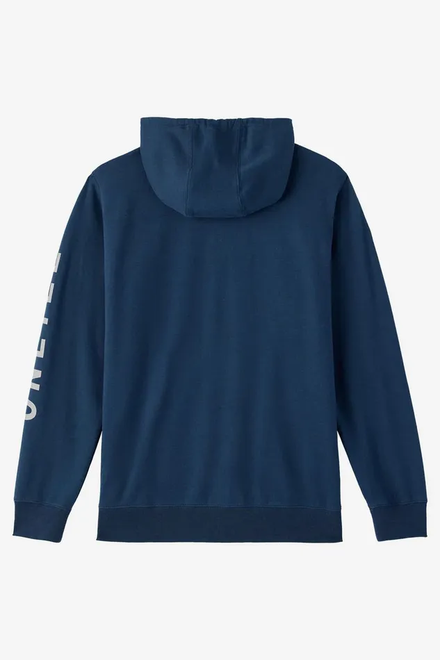 O039NEILL FIFTY TWO ZIP PULLOVER FLEECE Midnight Navy Men Clothing